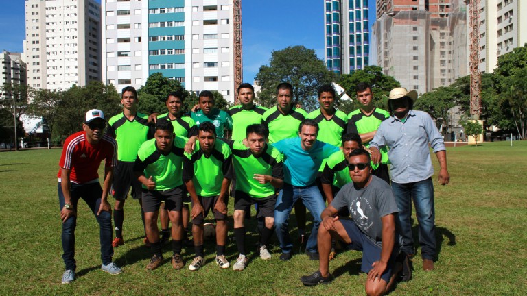 Torneio de futebol indígena no Belmar reúne mais de 100 atletas