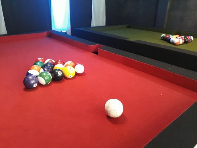 Capital terá torneio de snookball, mistura de sinuca e futebol