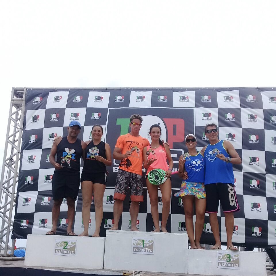 Atletas de MS faturam seis troféus em World Cup de Beach Tennis