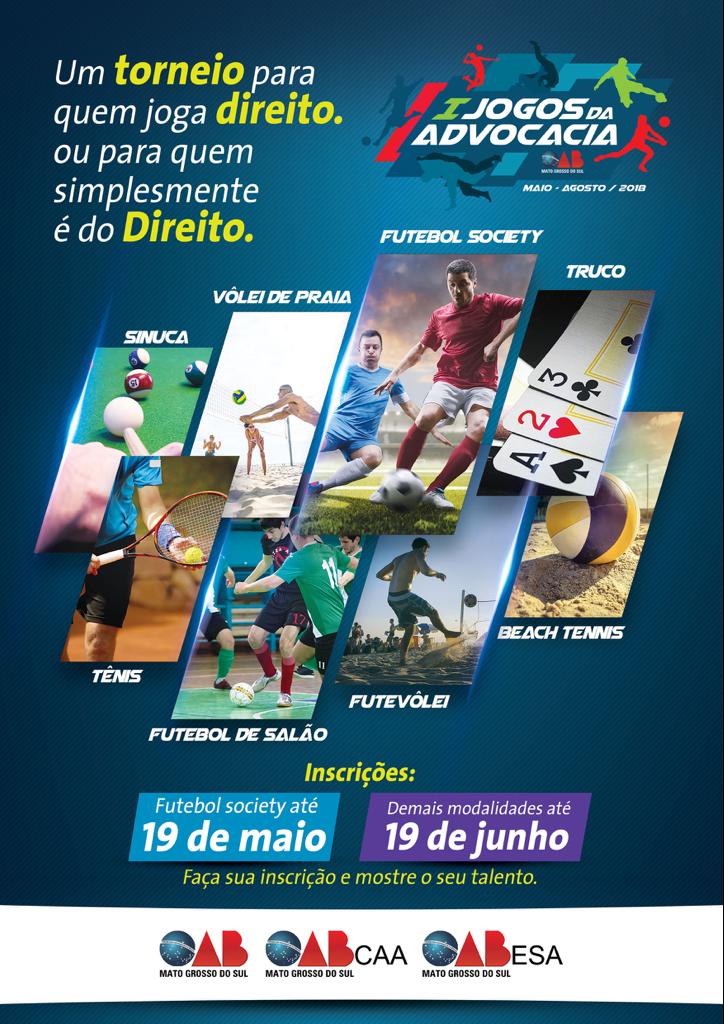 Jogos da Advocacia: Futevôlei e Vôlei de Praia recebem inscrições