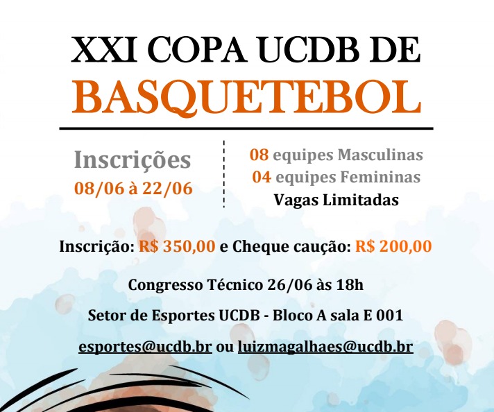 Tradicional Copa UCDB chega a sua 21ª edição