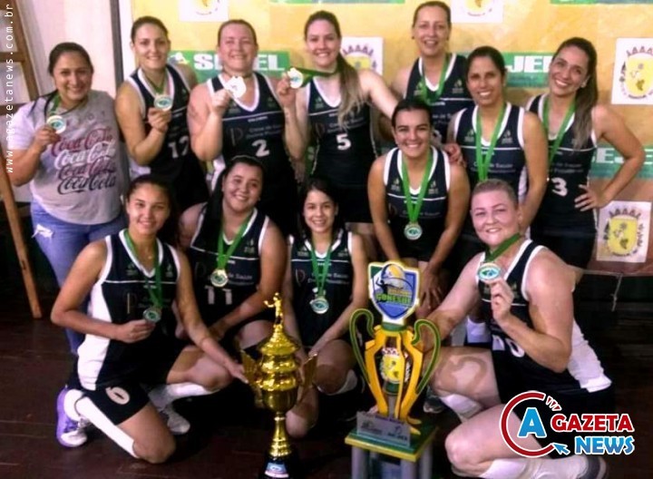 Vôlei feminino de Amambai é hexacampeão do Cone Sul