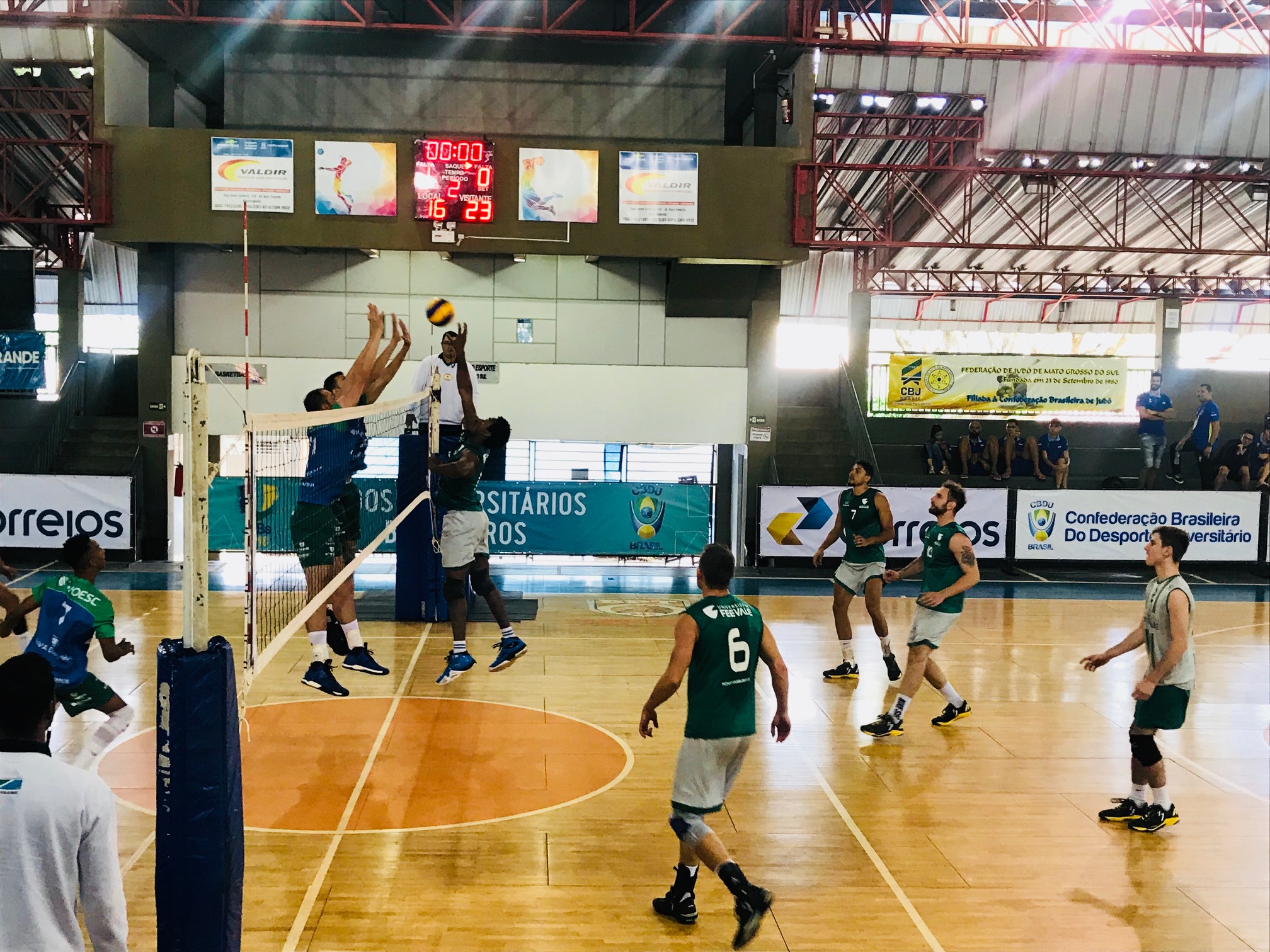 Confira os resultados do primeiro dia de competição da Conferência Sul do Jubs 2018