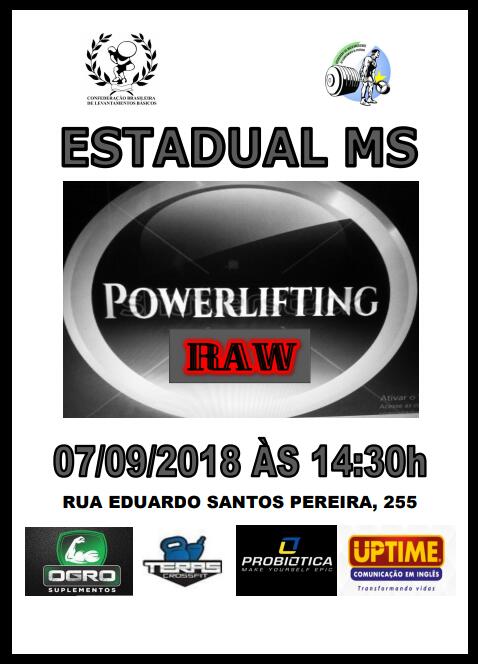 Teras Crossfit recebe Estadual de Powerlifting 