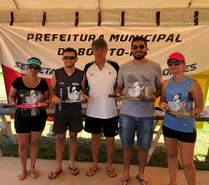 Definidos os campeões da 4ª etapa do estadual de Beach Tennis