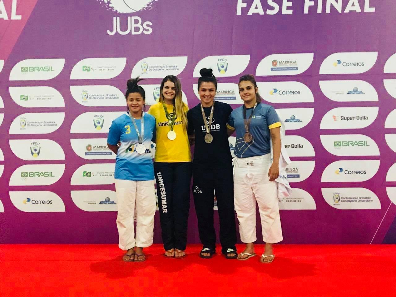 Atletas do MS garantem 6 medalhas nos Jogos Universitários em Maringá