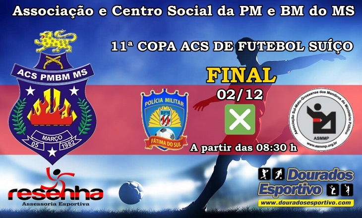 Final da Copa ACS será realizada neste domingo, em Dourados