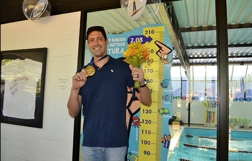Gustavo Borges estará na Escola do Sesi de Corumbá nesta segunda-feira