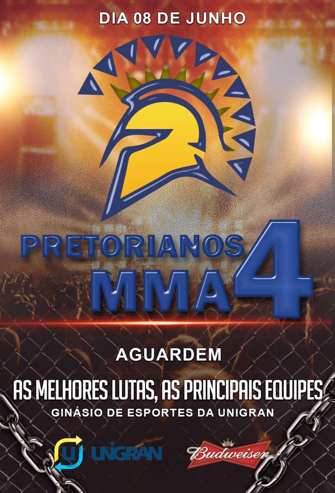 4º Pretorianos MMA Iron Fighters agita Dourados em junho