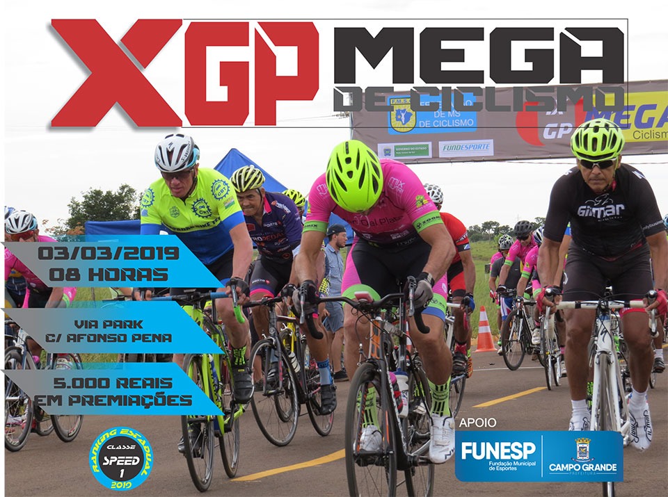 10ª edição do GP Mega de Ciclismo acontece no dia 3 de março