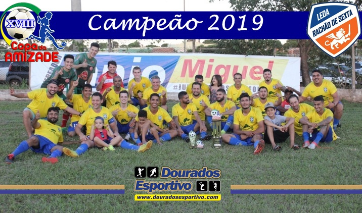 Rachão de Sexta é campeão da Copa da Amizade, em Dourados