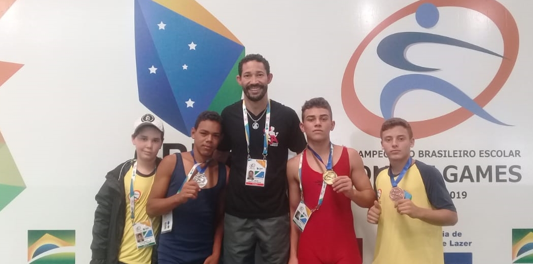 MS é campeão geral de Luta Olímpica na Seletiva Nacional de Combat Games