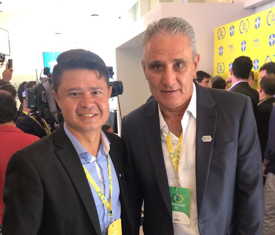 Treinador de MS participa do evento 'Somos Futebol' da CBF