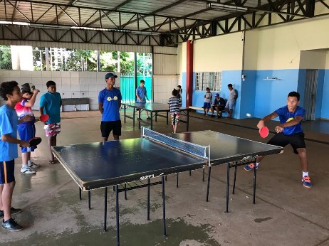 Tênis de Mesa cresce em Chapadão do Sul