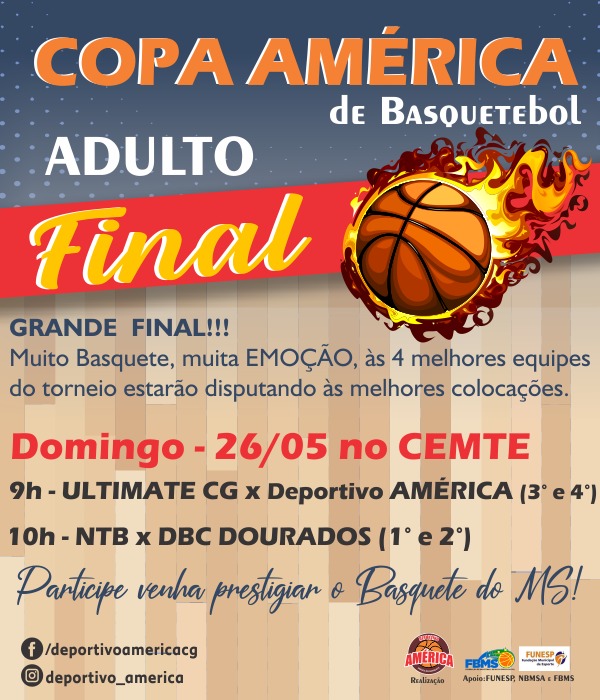 Final da Copa América de Basquete acontece neste domingo na capital