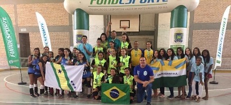 Chapadão do Sul conquista terceiro lugar no Volei Feminino no JEMS