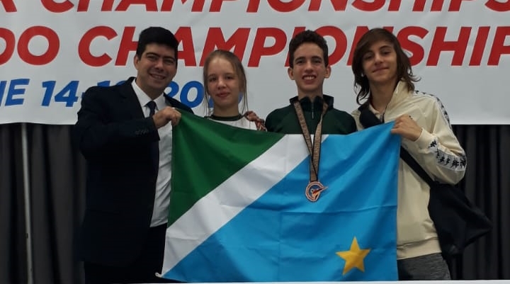 Luiz Felipe Aquino é bronze no Pan-Americano de Taekwondo nos EUA