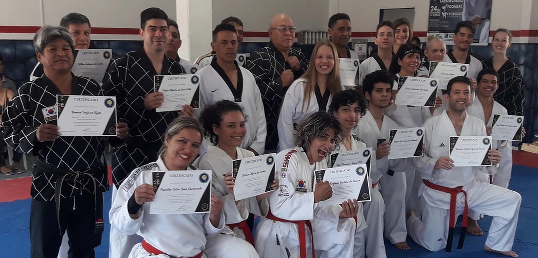 Federação de Taekwondo de MS realiza Exame de Faixa Preta