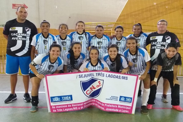 Três Lagoas jogará a final da Copa Pantanal de futsal feminino