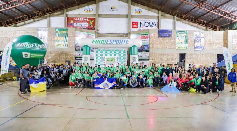 Três Lagoas fica em terceiro nas Paralimpíadas Escolares de MS