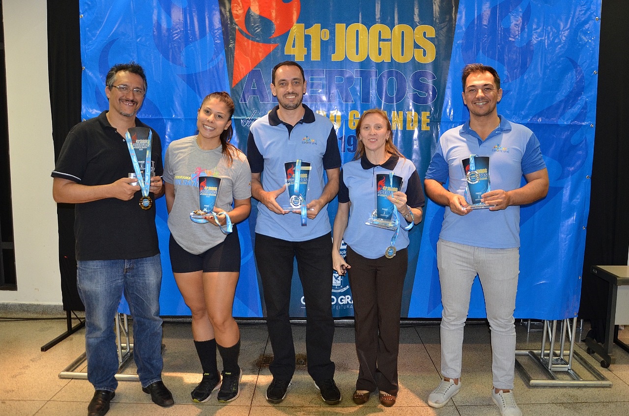 Atletas da UFMS são premiados nos Jogos Abertos de Campo Grande