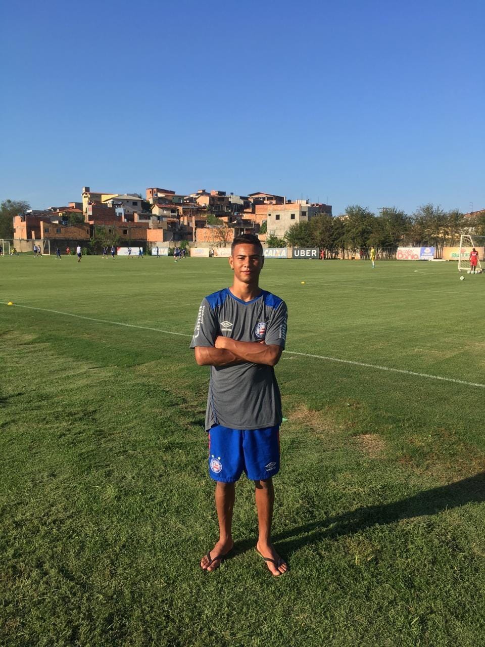 Jovem de MS muda-se para Recife em busca do sonho de ser jogador de futebol