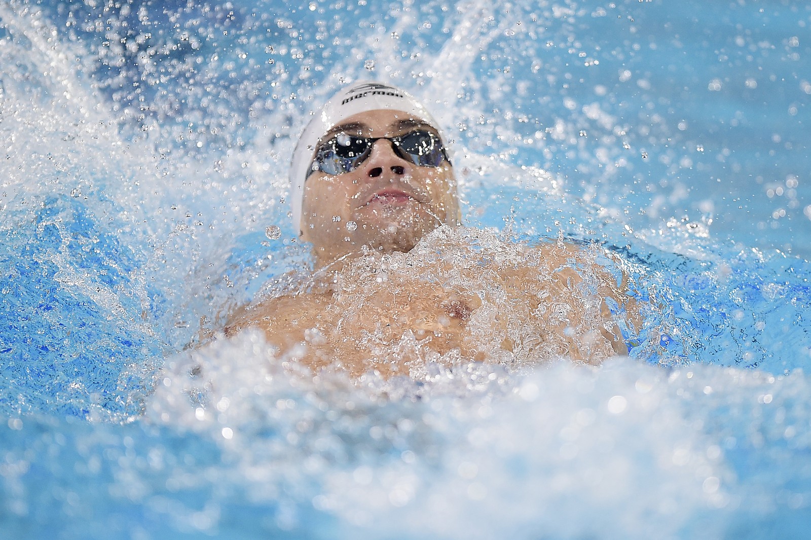 Leonardo de Deus garante o bronze nos 200m costas em Lima