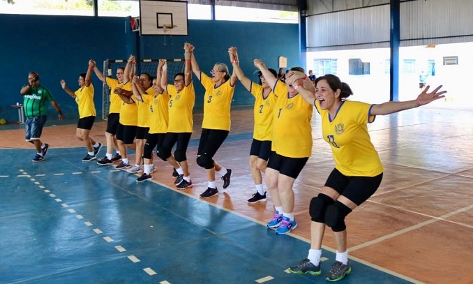Mais de 700 atletas participam dos Jogos da Melhor Idade 