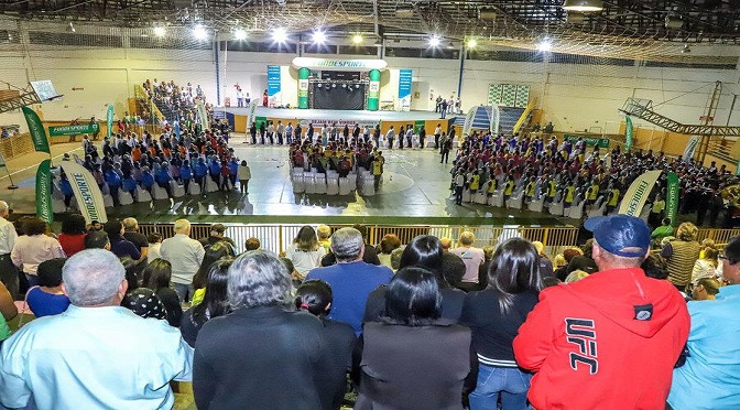 Alegria da Melhor Idade contagia abertura dos Jogos em Nova Andradina