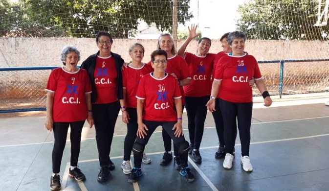 Vôlei Feminino de Ivinhema fatura o ouro dos Jogos da Melhor Idade ﻿