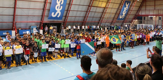 Sesc Camillo Boni realiza a abertura da 17ª Copa da Juventude 