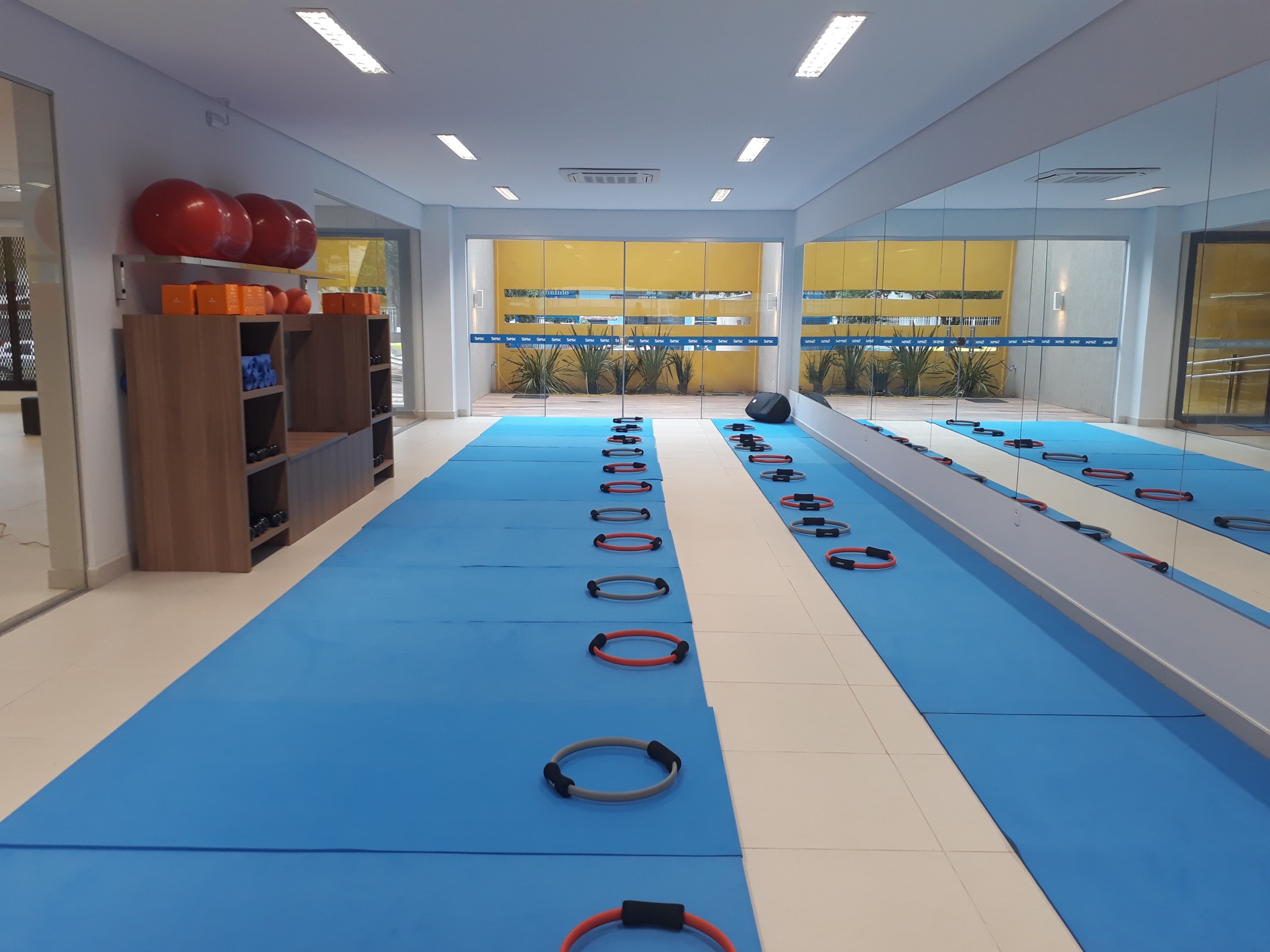 Academia Sesc Ponta Porã inaugura aulas de Pilates 