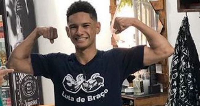 Três-lagoense representa o Brasil no Mundial de Luta de Braço 