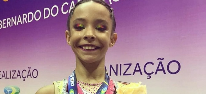 Atleta de MS conquista medalha histórica no Nacional de Ginástica Rítmica