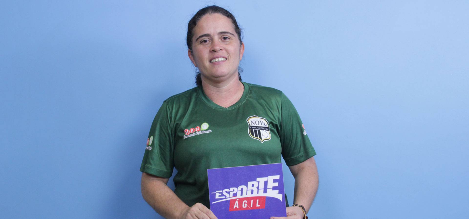 Jakeline Silva conversa com Esporte Ágil sobre a Escolinha Novo Futsal