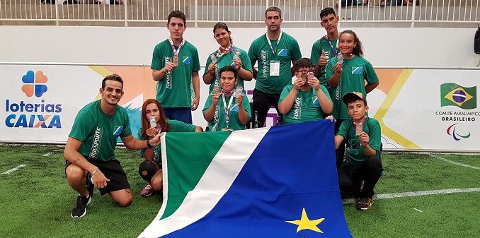 Tênis de Mesa de MS fatura 10 medalhas nas Paralimpíadas Escolares