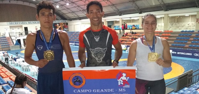 Sul-mato-grossenses conquistam três medalhas na Copa Brasil de Wrestling