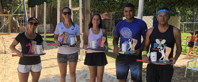 Reis e rainhas do Beach Tennis Estadual foram definidos na Capital