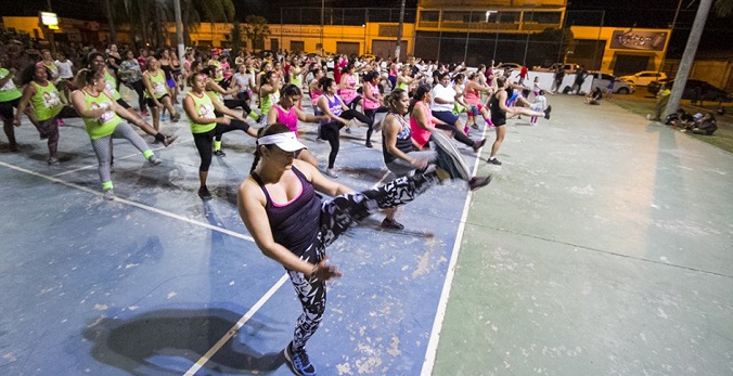 Funec realiza ações da campanha 'Janeiro Branco' no Poliesportivo de Corumbá