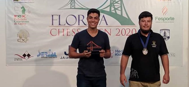 Sul-mato-grossense vence Floripa Chess Open de Xadrez