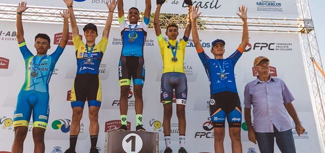 Ciclista de Chapadão do Sul vai ao pódio na 14ª Volta Ciclística 