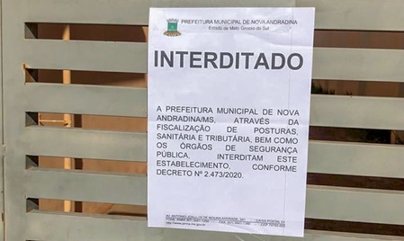 Fiscalização acaba com jogo de futebol em Nova Andradina