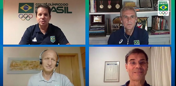 Comitê Olímpico do Brasil organiza live com quatro técnicos brasileiros