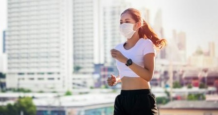 Artigo discute utilização de máscaras durante exercícios