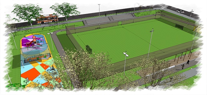 Emenda para construção de praças esportivas é assinada na Capital