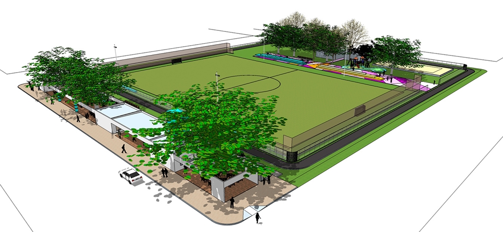 Governo garante construção e revitalização de praças esportivas