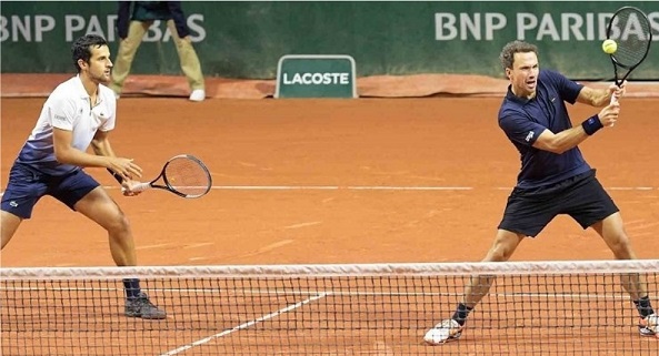 Bruno Soares está na semifinal de duplas de Roland Garros