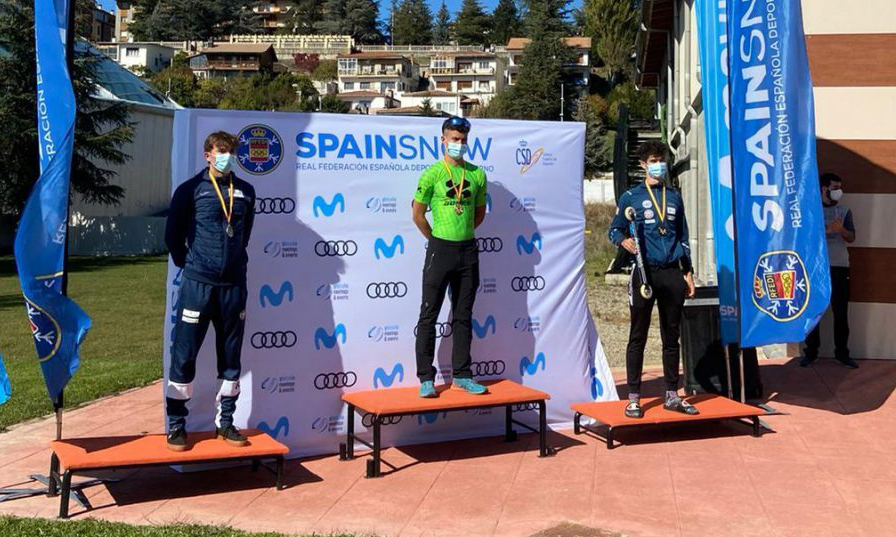 Brasileiro é bronze em campeonato de esqui cross country