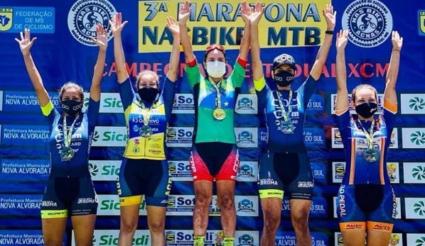 Corumbaenses conquistam bons resultados no Estadual de Ciclismo