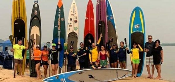 Corumbaenses se destacam em Circuito Mundial de Stand Up Paddle